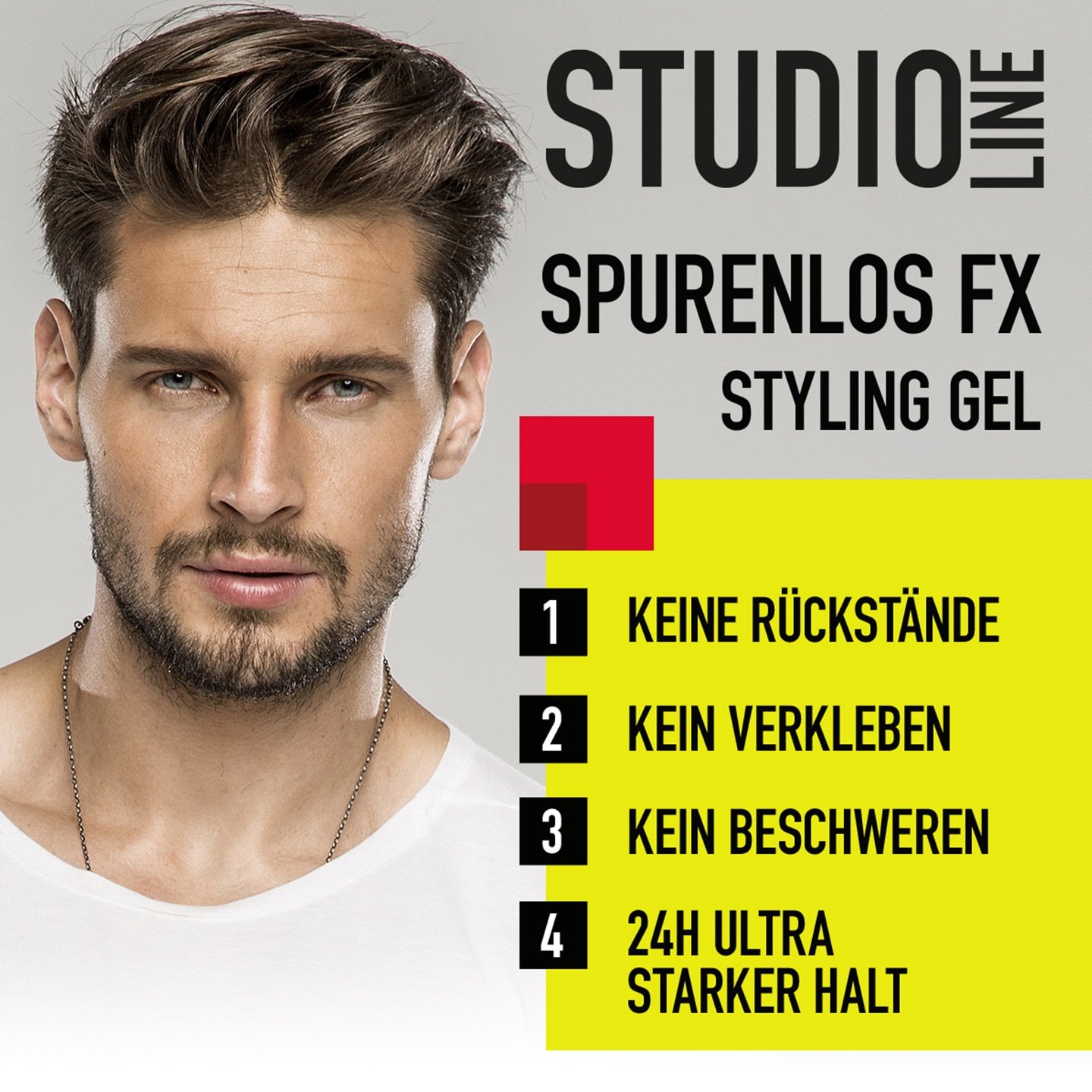 Studio Line Spurenlos FX Styling Gel - Produkt-Highlights